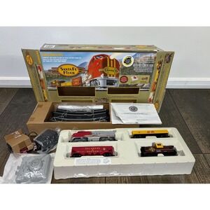 Bachmann HO Scale #00647 Santa Fe Flyer Train Set New